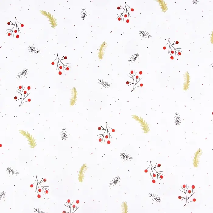 Бумага упаковочная новогодняя «Красные шарики», глянец, двусторонняя, 80 г/м² , 70×100 см Бумага упаковочная новогодняя «Красные шарики», глянец, двусторонняя, 80 г/м² , 70×100 см