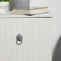 Ручка-кнопка CAPPIO LION, цвет хром