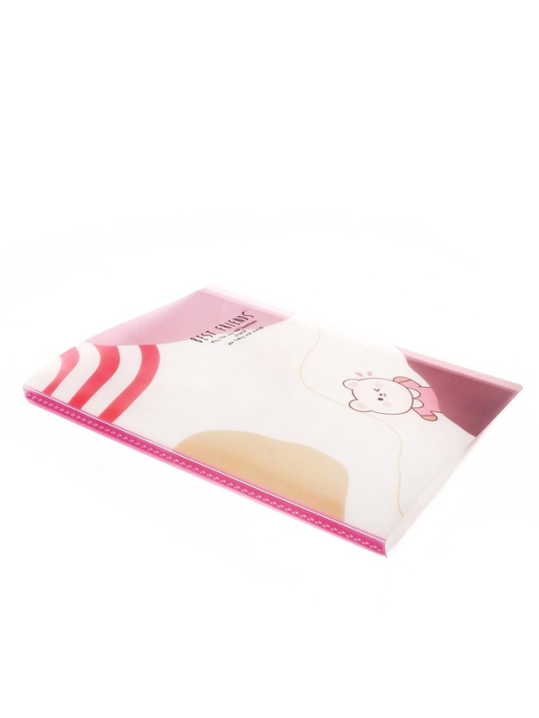 Папка формат А4 с 30 прозрачными файлами МИКС Зверята Папка формат А4 с 30 прозрачными файлами МИКС Зверята