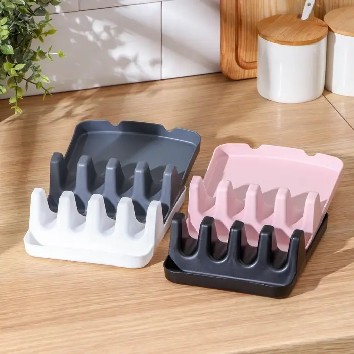 Подставка для крышек и кухонных принадлежностей BARONESS, 14&times;18&times;5 см, пластик, МИКС