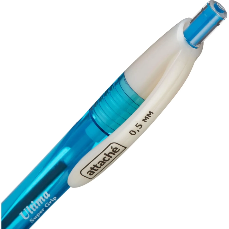 Ручка шариковая автомат. Attache Ultima Supergrip 0,5мм син,манж