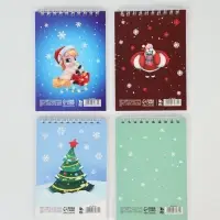 Блокнот А6 «Волшебного праздника», 40 л мягкая обложка, на гребне МИКС Блокнот А6 «Волшебного праздника», 40 л мягкая обложка, на гребне МИКС