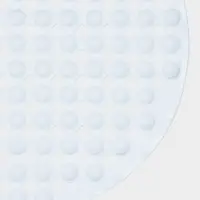 Коврик для ванной на присосках Доляна, 66&times;36 см, белый