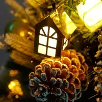 Ёлка фиброоптическая «Пушистая» 120 см, d нижнего яруса 70 см, 100 веток, 8 режимов