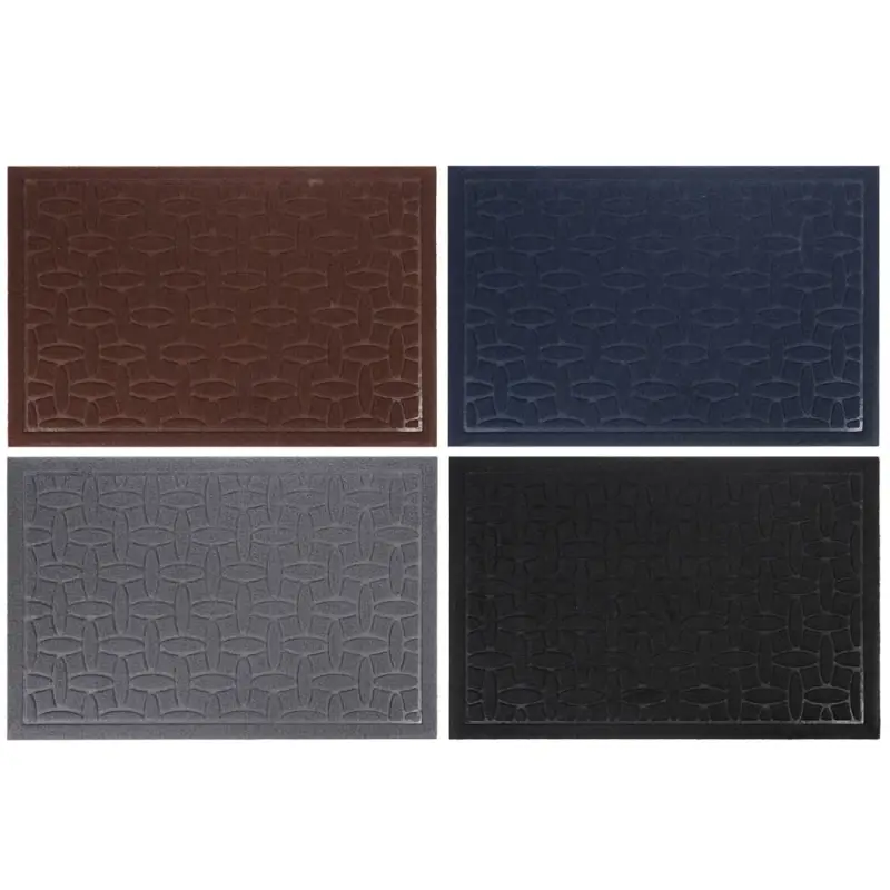 Коврик придверный тм VETTA, 39х59см, резиновый с ворсом, полиэстер