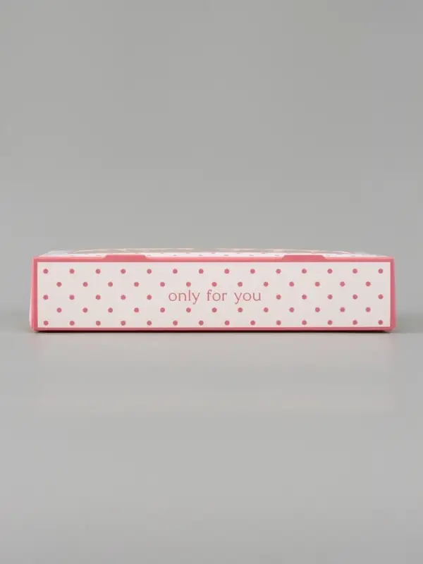 Коробка подарочная с окном &laquo;Только для тебя&raquo;, 20&times;12&times;4 см, самосборная