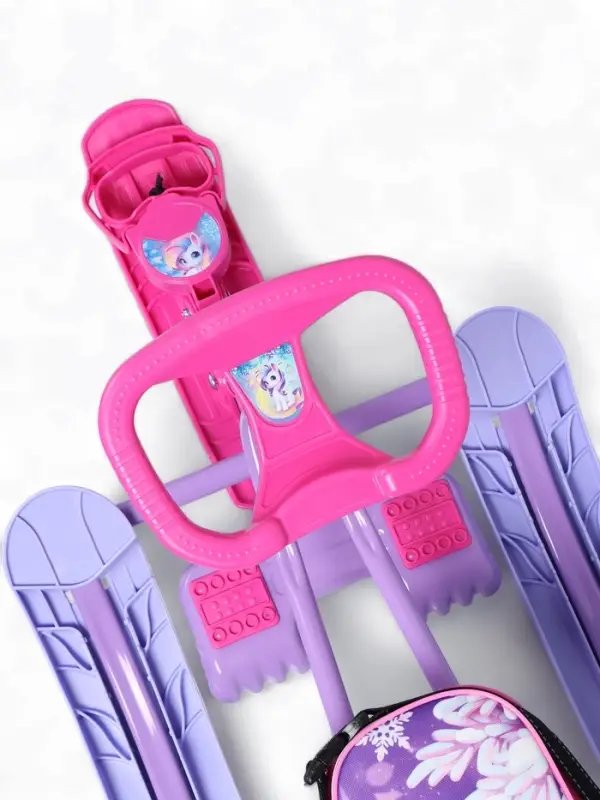 Снегокат «Лошадка», со спинкой, розовый, фиолетовый, ТС4-1СЛ/Л Snow Cat Снегокат «Лошадка», со спинкой, розовый, фиолетовый, ТС4-1СЛ/Л Snow Cat