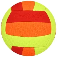 Волейбольный мяч, машинная сшивка, 18 панелей, р. 2, PVC, МИКС