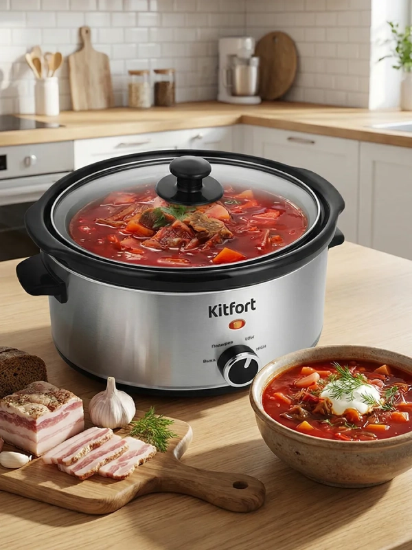 Медленноварка КТ-208 - 280 Вт