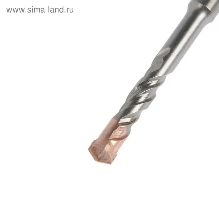 Бур по бетону ТУНДРА, крестовый наконечник, двойная спираль, SDS-plus, 8&times;110 мм