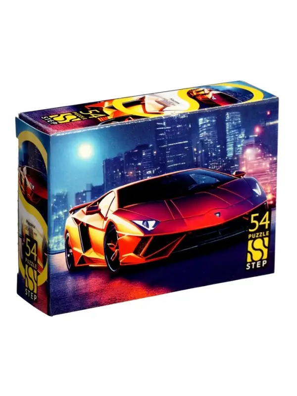 Пазл &laquo;Машины&raquo;, 54 детали, МИКС