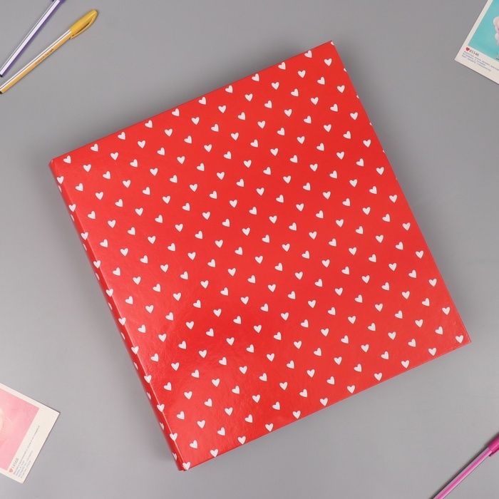 Фотоальбом на 1000 фото 10х15 см Фотоальбом на 1000 фото 10х15 см "Много любви" МИКС 4,6х33,4х36 см