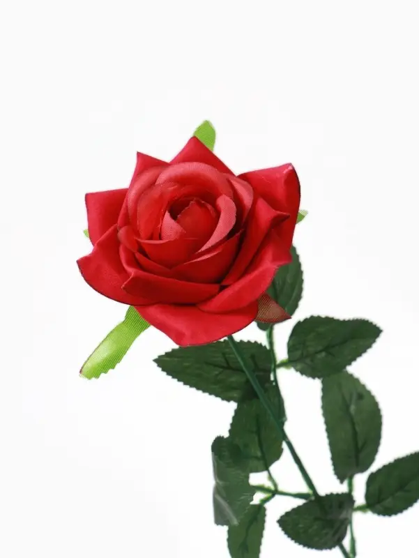 Цветы искусственные &laquo;Роза&raquo;, h=56 см, d=8.5 см, красные