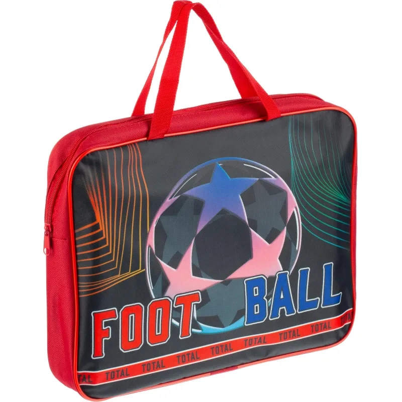 Папка для тетрадей школьника А4 с ручк+ тверд.дно, ШИРОКАЯ ПШ-11, ЛИГА 2025