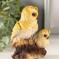 Сувенир Сова с совенком, микс 9,5х6х8 см