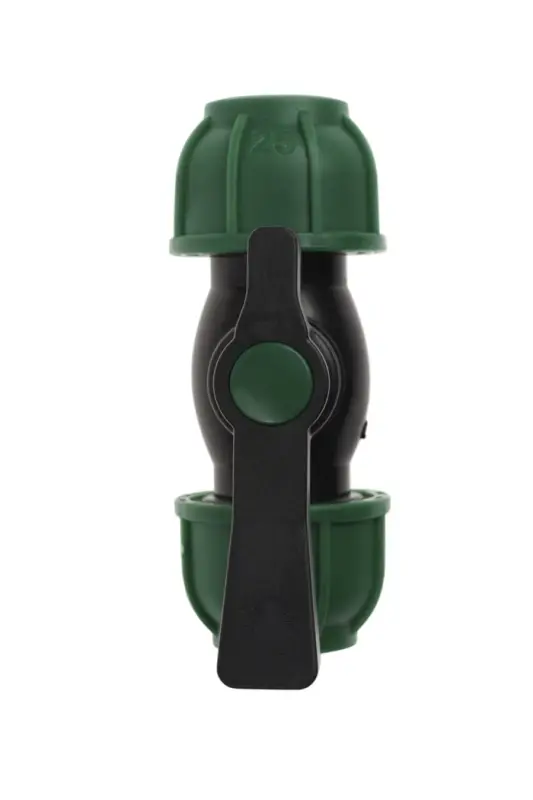 Кран шаровой ПНД ZEIN, 25 мм, цанга