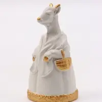 Фигурка декоративная &laquo;Коза Виолетта&raquo;, 10&times;5 см, белая
