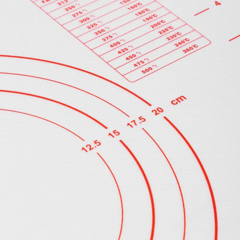 VETTA Коврик для раскатки теста с разметкой, 40x30см, силикон
