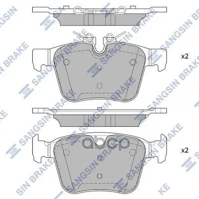 колодки тормозные Sangsin brake арт. SP4069