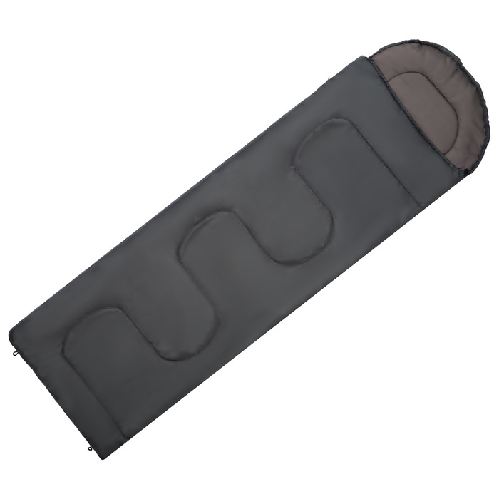 Спальный мешок СП2, 235 х 75 см, от +5 до +20 °С, цвет МИКС Спальный мешок СП2, 235 х 75 см, от +5 до +20 °С, цвет МИКС