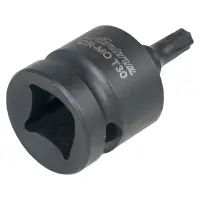 Головка ударная торцевая 1/2"DR внешний TORX T30, L=45мм