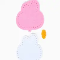 Набор для создания брелка из фетра "Зайка"