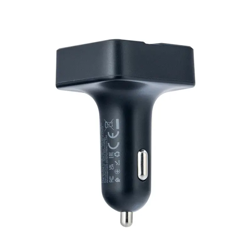 Трансмиттер АЗУ E87 HOCO PD20W + 2 USB car BT FM чёрный