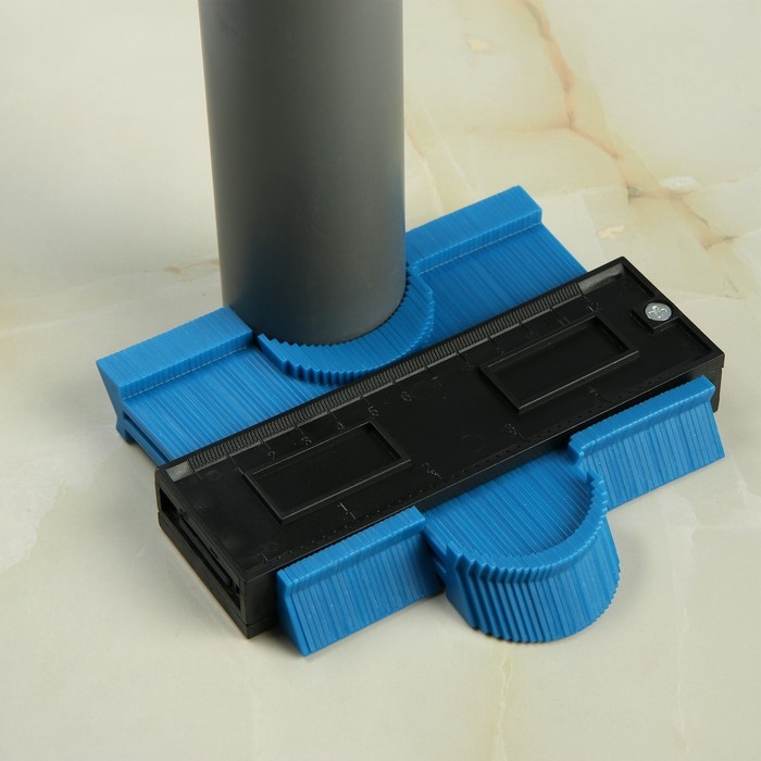 Контурный дубликатор углов ТУНДРА, ABS пластик, 125 мм Контурный дубликатор углов ТУНДРА, ABS пластик, 125 мм