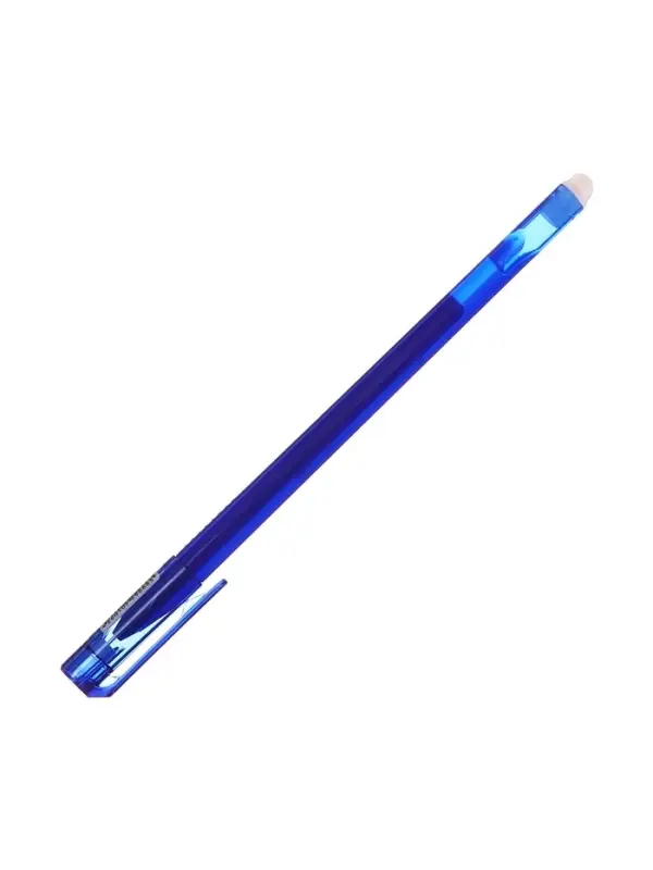 Стираемая ручка Berlingo. Apex E, гелевая, синий стержень, узел 0.5 мм, трехгранная