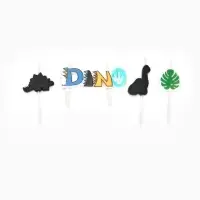 Набор свечей для торта «Dino» Набор свечей для торта «Dino»