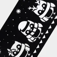 Набор трафаретов для выпечки «Новогоднее настроение», 32×10 см
