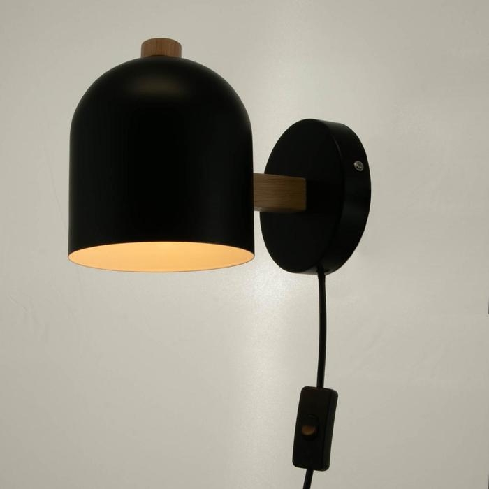 Бра 1668/1BK E27 40Вт черный 18х13х16 см Бра 1668/1BK E27 40Вт черный 18х13х16 см