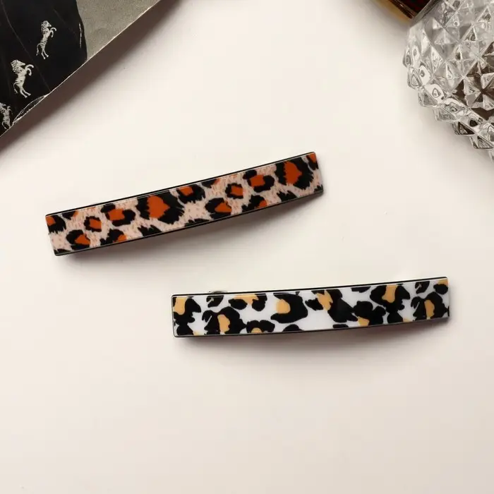 Заколка-автомат для волос Заколка-автомат для волос "Африка" 8,3 см, микс