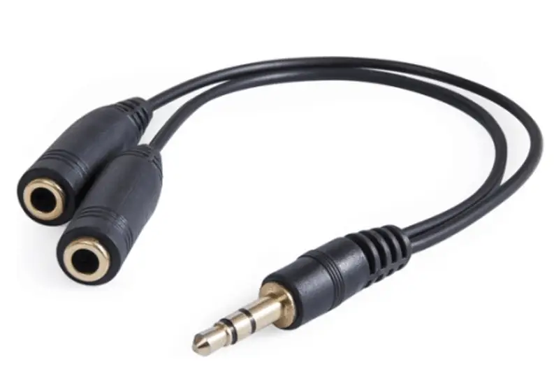 Кабель AVS аудио разветвитель 3,5 jack - 2 * 3,5 jack (аудио) AU-622