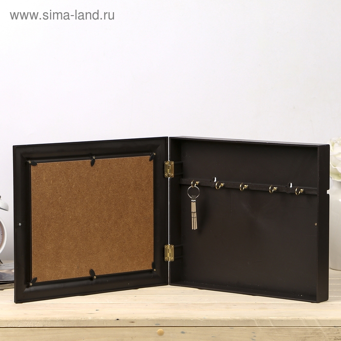 Ключница Ключница "Водопад" Венге 26х31х4,5 см