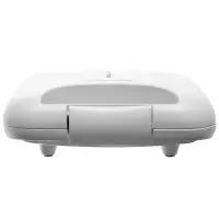 Сэндвичница BRAYER 2203BR-WH, 750 Вт, 22&times;12 см, антипригарное покрытие, белая