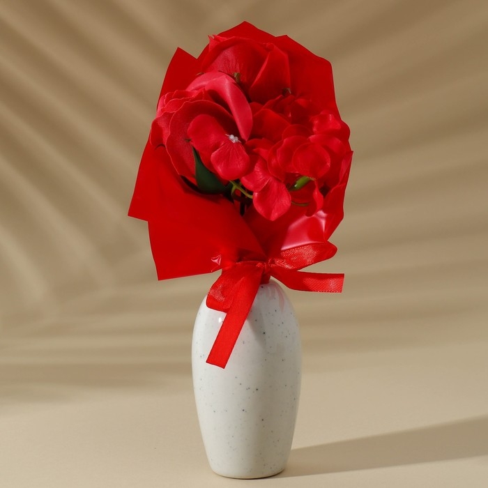 Мыло лепестковое «С 8 Марта», 1 шт, аромат цветочный, ЧИСТОЕ СЧАСТЬЕ