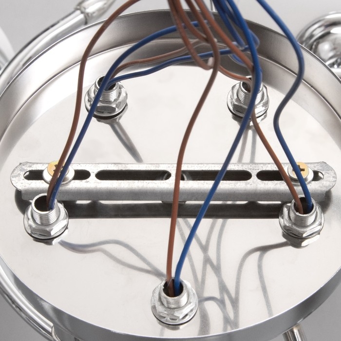 Люстра Люстра "Адель" 5х40Вт Е27 Хром МОДЕЛЬ: 2612361