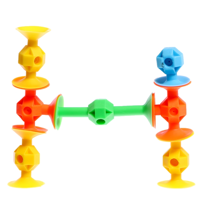 Конструктор «Детали - присоски», 29 деталей