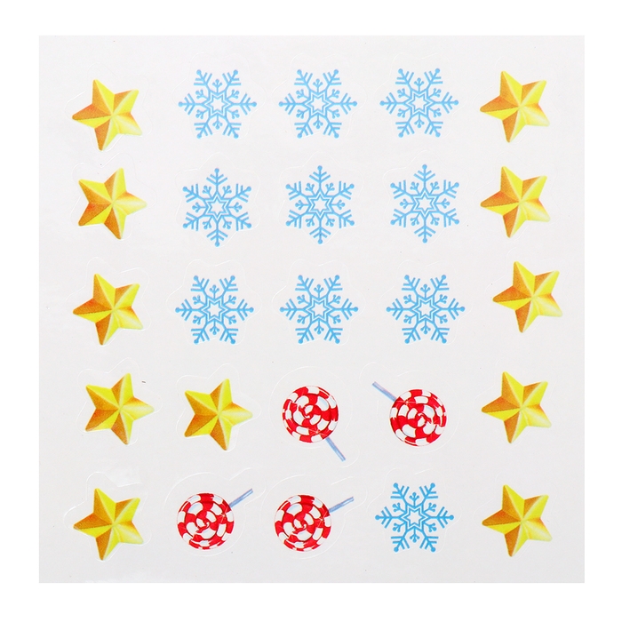 Набор «Новогодние шары», шар — 9 см и 7 см, с наклейками, с деревянными основами Набор «Новогодние шары», шар — 9 см и 7 см, с наклейками, с деревянными основами