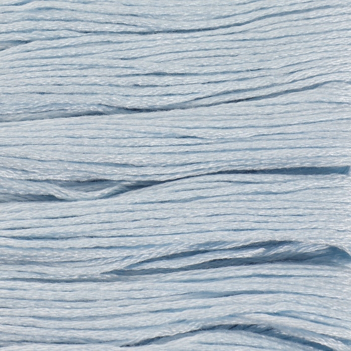 Набор ниток мулине №3841, 8 ± 1 м, 6 шт, цвет бледно-голубой Набор ниток мулине №3841, 8 ± 1 м, 6 шт, цвет бледно-голубой