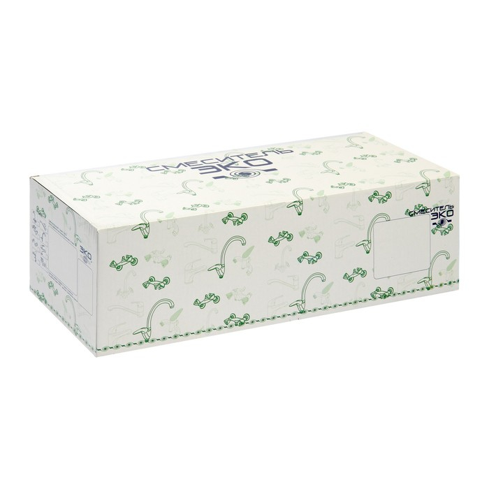 Смеситель для ванны  Смеситель для ванны "Центр Сантехники" 15417, двухвентильный, настенный, с душевым набором, хром