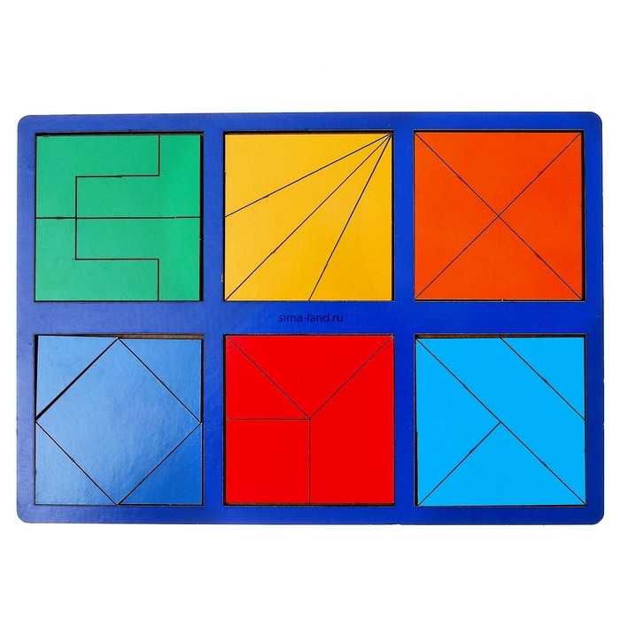 Квадраты Никитина 2 уровень, 2 планшета Квадраты Никитина 2 уровень, 2 планшета