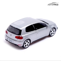 Машина металлическая VOLKSWAGEN GOLF GTI, 1:43, цвет серебряный