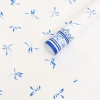 Пленка для цветов, "Эскиз", белая, 57х57 см