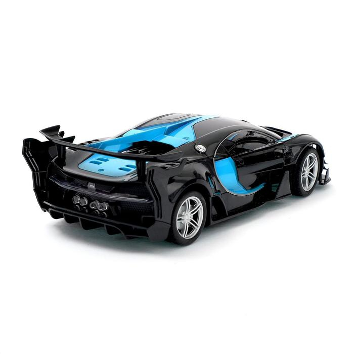 Машина радиоуправляемая «Широн», открываются двери, работает от батареек, цвет синий Машина радиоуправляемая «Широн», открываются двери, работает от батареек, цвет синий