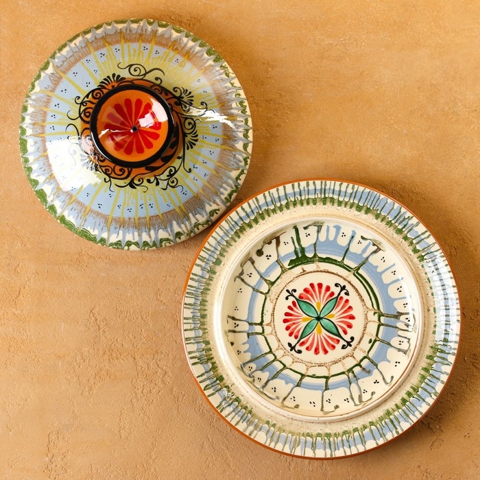 Блинница Риштанская керамика 26,5 см Блинница Риштанская керамика 26,5 см