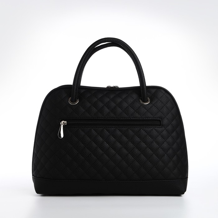 Сумка женская TEXTURA, тоут, средний размер, цвет чёрный