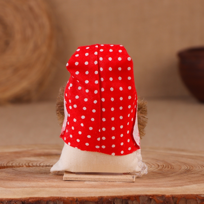 Оберег «Домовой», с ложкой, 10 см, микс Оберег «Домовой», с ложкой, 10 см, микс