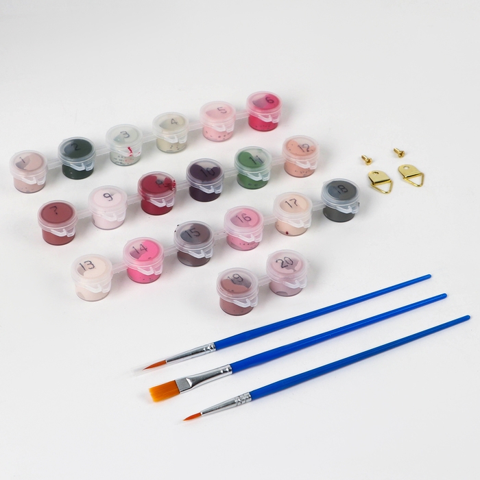 Картина по номерам в тубусе «Пионы с книгой», 30 х 40 см Картина по номерам в тубусе «Пионы с книгой», 30 х 40 см